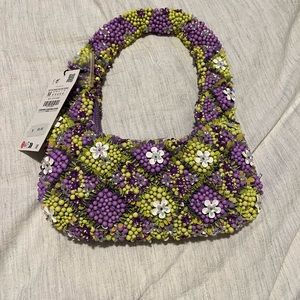 Zara beaded bag